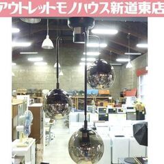 NITORI ペンダントライト VERRE 3T グレー 3灯 ...