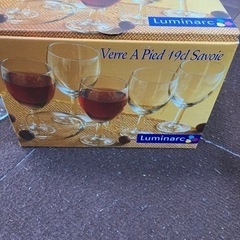 ワイングラス6個セット フランスアルク社製 Verre A Pi...