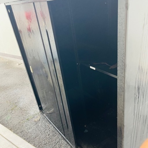 美品　物置　ブラックＨ1530