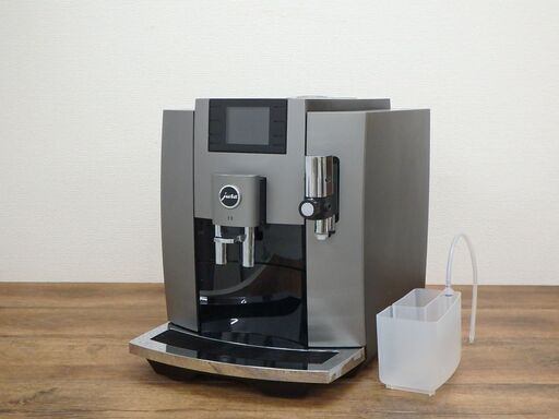 【ヤ取】≪W1189ジ≫通電OK ブルーマチックジャパン 全自動コーヒーマシン E8 G2 jura/ユーラ エスプレッソマシン 店舗用品/厨房機器 現状品