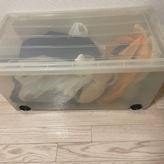 【交渉中】収納ケース キャスター付き 3つあります