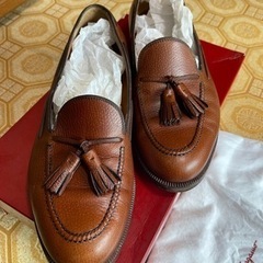 フェラガモ　革靴26cm EEの画像