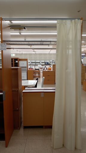 ★ジモティ割あり★  ハンガーラック ライトブラウン H210×D55×W124 クリーニング済み TJ1957