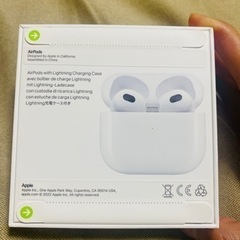 AirPods 第3世代(未開封-新商品)の画像