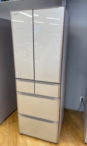 HITACHI製★2018年製6ドア冷蔵庫6ヶ月間保証付き
