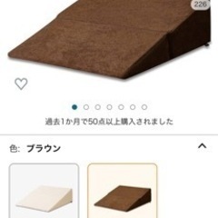 【値下】セミファーラー位　クッションの画像