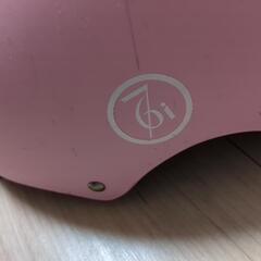 kids ピンク ヘルメットMの画像