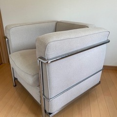 ル・コルビジェ (Le Corbusier)　LC2（１P）レザーフォーム社 イタリア製　 リプロダクト家具 　デザイナーズ家具の画像