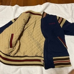 リバーシブル　120   紺色の画像