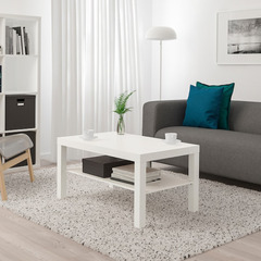 IKEAのコーヒーテーブル/白の画像
