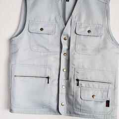 メンズ　グレー　作業着　Mサイズ