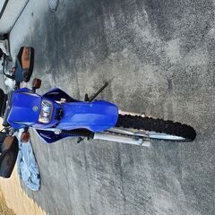 XTZ125　バイクカバー　リアボックス付き　オフロードバイクの画像