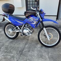 XTZ125　バイクカバー　リアボックス付き　オフロードバイクの画像