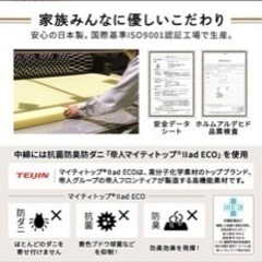 値下【ほぼ未使用で綺麗です】マットレス　ダブルの画像