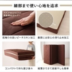 値下【ほぼ未使用で綺麗です】マットレス　ダブルの画像