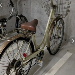 自転車　ママチャリ