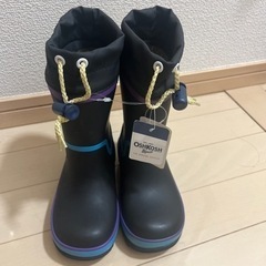 新品長靴　17cm オシュコシュ