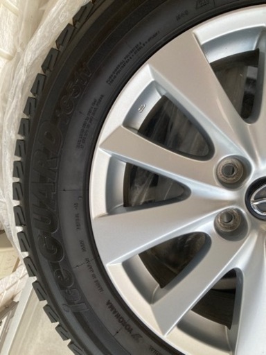 CX-5アルミホイール(純正) スタッドレスタイヤバリ溝4本セット
