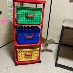 3段の収納