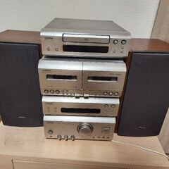 ＣＤ、カセットテープ、ラジオが聴けます！