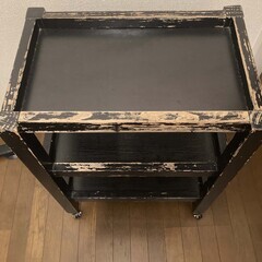 アンティーク　大きめワゴンの画像