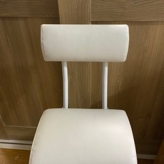 《決まりました》　ニトリ　ハイチェア　白　美品の画像
