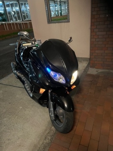 【HONDA フォルツァ】mf08 実働車ブラック　スピーカー2発　大人カスタム