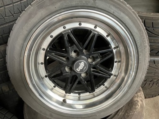 サクシード、プロボックスに履いていたホイール　エクイップ風