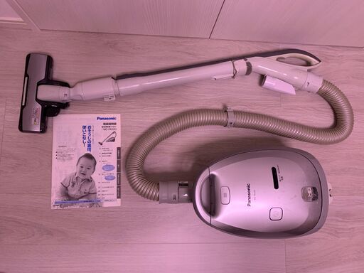 ★動作確認済 掃除機 Panasonic MC-PA22G 紙パック式 LEDナビライト エコナビ搭載★