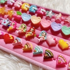 キッズリング　たっぷり40個セットの画像
