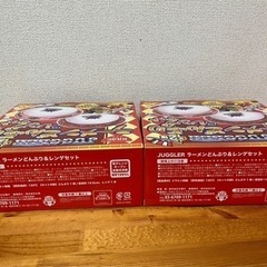 ジャグラー ラーメンどんぶり＆レンゲセット2種類の画像
