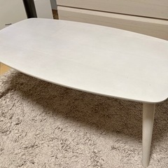 売約済み【美品】ローテーブル　白の画像