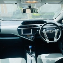 トヨタアクアS 2013(7万KM)車検付き／ナビ／バックモニター/ETC/Bluetooth/の画像