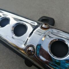 【取引中】カブ? DAX? ホンダ4MINI アップマフラー　C50カブより取り外しの画像