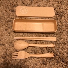 未使用　カラトリーセットの画像