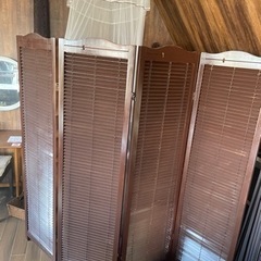 無料　ついたて　4蓮　衝立　しきり　仕切り