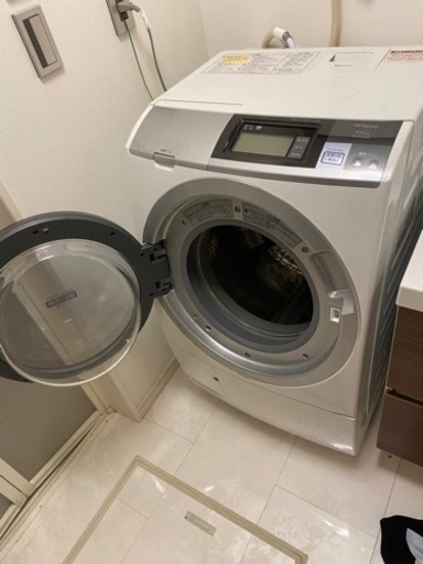【格安】HITACHI ドラム式洗濯機 10kg （乾燥6kg）