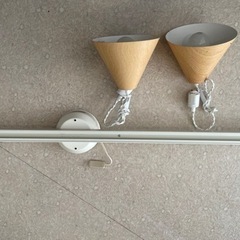 【美品】ダクトレール、LEDライトレール照明