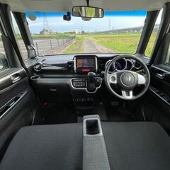 平成29年 N-BOX カスタム G SSパッケージ ドラレコ 車検R6年3月の画像