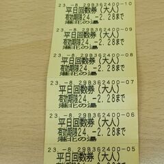 【港北の湯】平日限定の入浴券