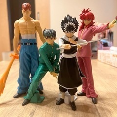 幽遊白書　フィギア　全4種の画像