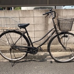 後カゴ付き自転車（27インチ）【取りに来てくださる方優先！】