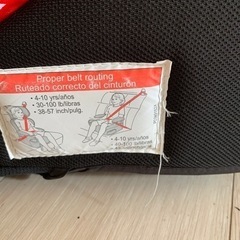 GRACO ジュニアシートの画像