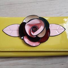 立体薔薇のカラフル財布👛ミッキーマウス&ミニーのポーチの画像