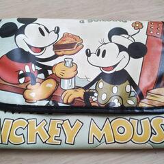 立体薔薇のカラフル財布👛ミッキーマウス&ミニーのポーチの画像