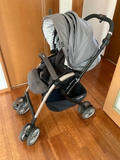 Combi アンブレッタ 4キャス エッグショック UH トラディショナルグレー