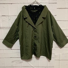 【お取り引き中】レディース　レースブラウス　M