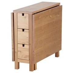 【週末値下】IKEA NORDEN 折り畳みダイニングテーブルの画像