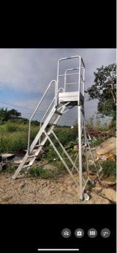 ハセガワ ライトステップ アルミ合金製折りたたみ作業台DAD-210 中古　埼玉県から