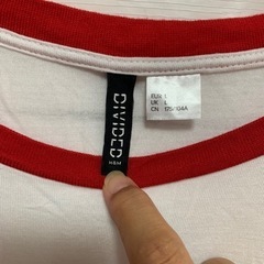 H&M  Tシャツ　Lの画像